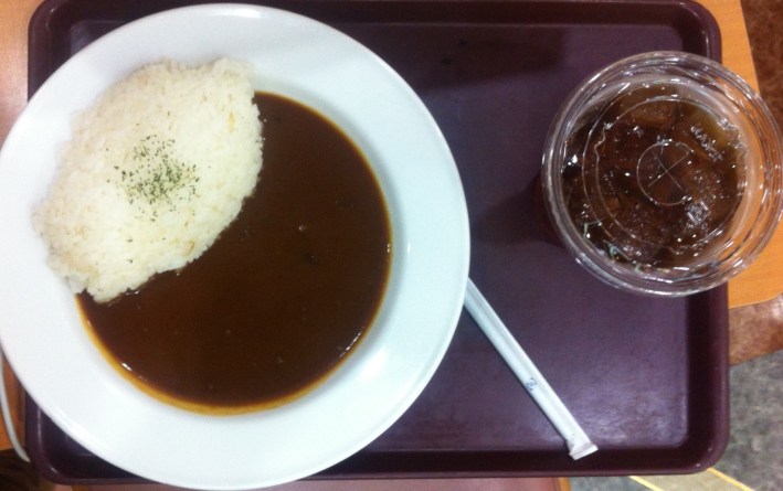 Arroz con curry japonés