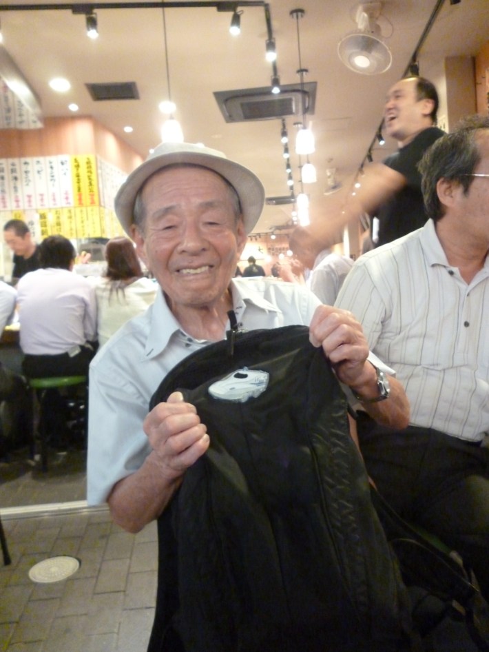 El conductor del shinkansen