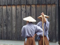 Actores en el Museo de Dejima