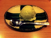 Helado de té verde en Makoto, Berlín
