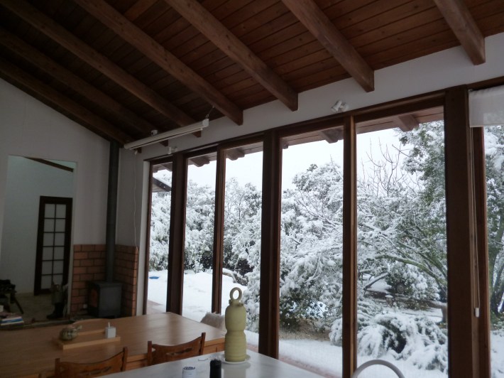 Dentro y fuera (I). Mi casa, en Urb. El Jardinito, Sierra de Córdoba