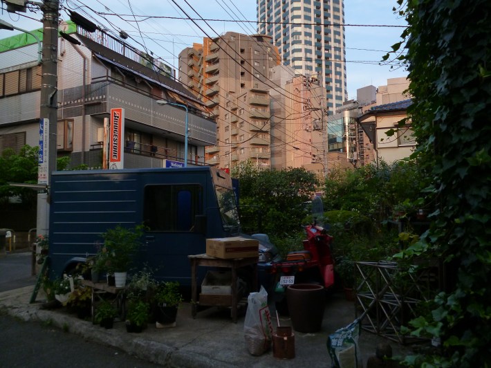 Calles de Nishishinjuku en Tokio