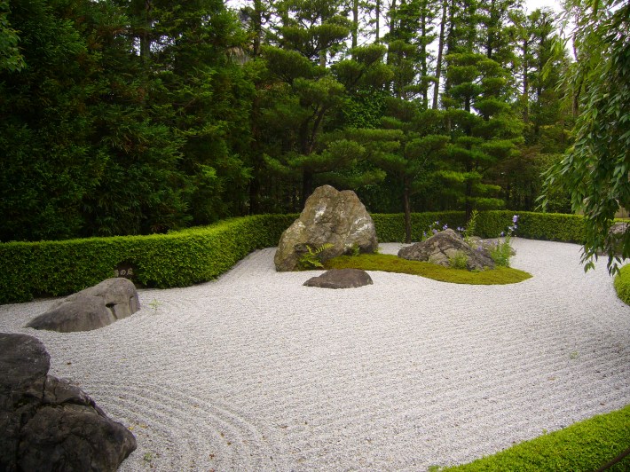 Jardín zen en Kioto