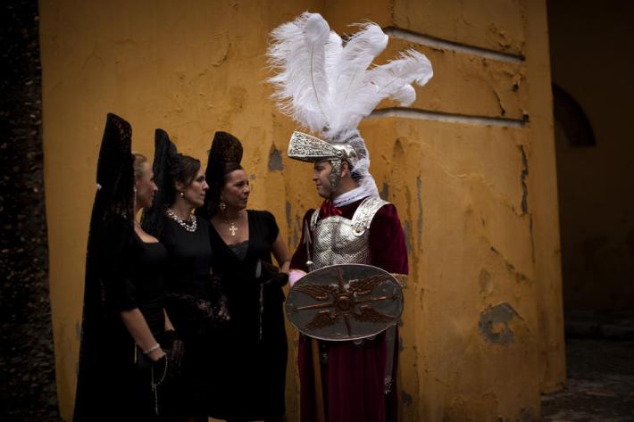 Mantillas y romano, foto de Shineyourlight.com