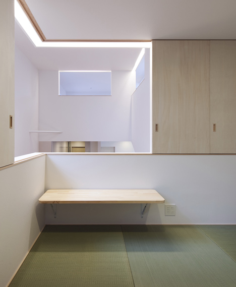 Washitsu (o habitación de estilo japonés). Arquitecta: Naoko Oribe-Fotografía: Eiji Tomita