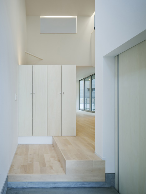 Genkan (entrada). Arquitecta: Naoko Oribe-Fotografía: Eiji Tomita