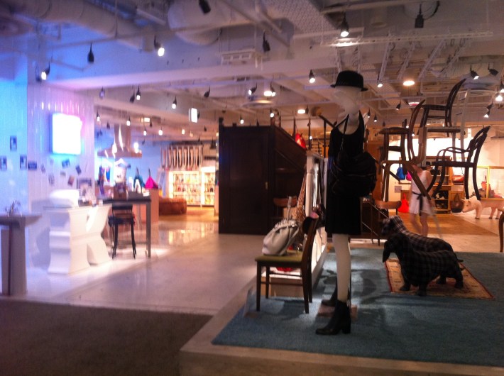 Vista general del interior de Opening Ceremony, Shibuya