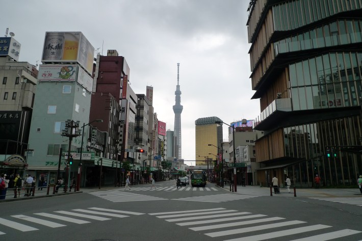 Cruce del Templo de Asakusa