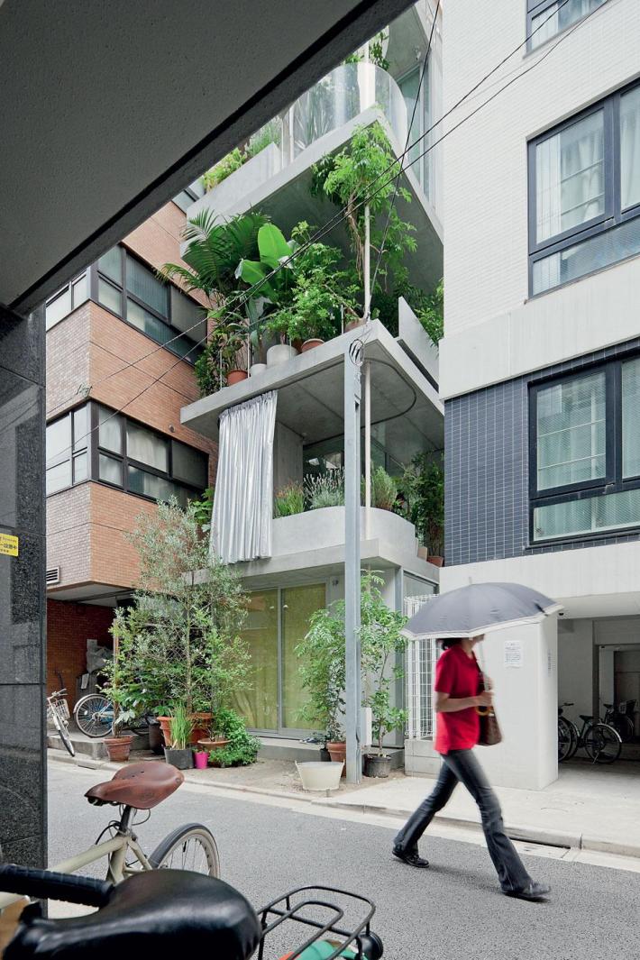 Casa-Jardín vertical en Tokio. Ryue Nishizawa. I. Bann ©