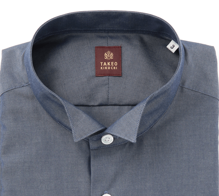 Detalle de cuello de camisa. Takeo Kikuchi ©
