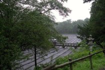 Cultivos de wasabi Daio en Nagano. Localización de la película Dreams de Kurosawa 1