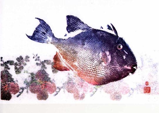 Gyotaku a color 1