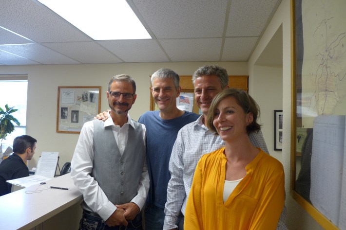 Los tres hermanos y la novia